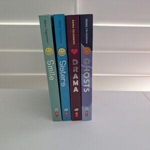 Set of Raina Telgemeier YA Graphic Novels